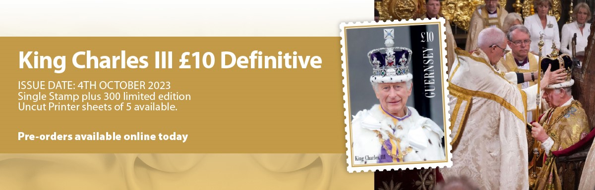 King Charles III £10 Definitive 